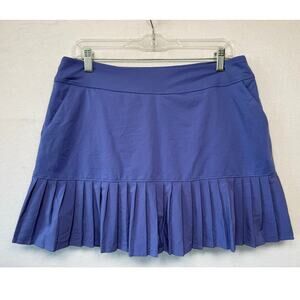 Under Armour Heat Gear Blue Pleated Skort, Women's Size Large